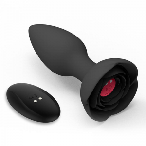 Rose Toy Buttplug Anal Vibrator