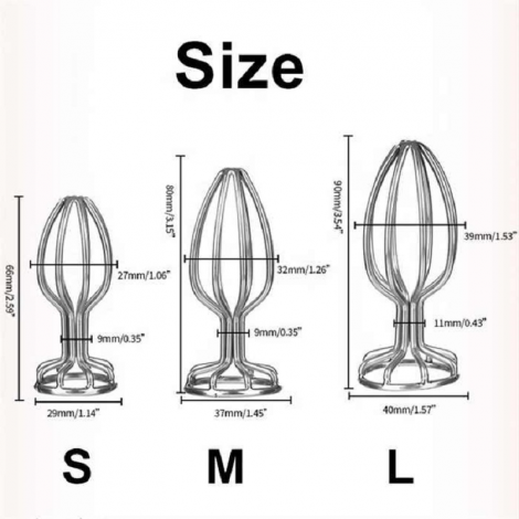 Metal Butt Plug Sex Toys