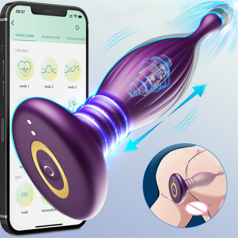 APP Controlled Anal Sex Toys